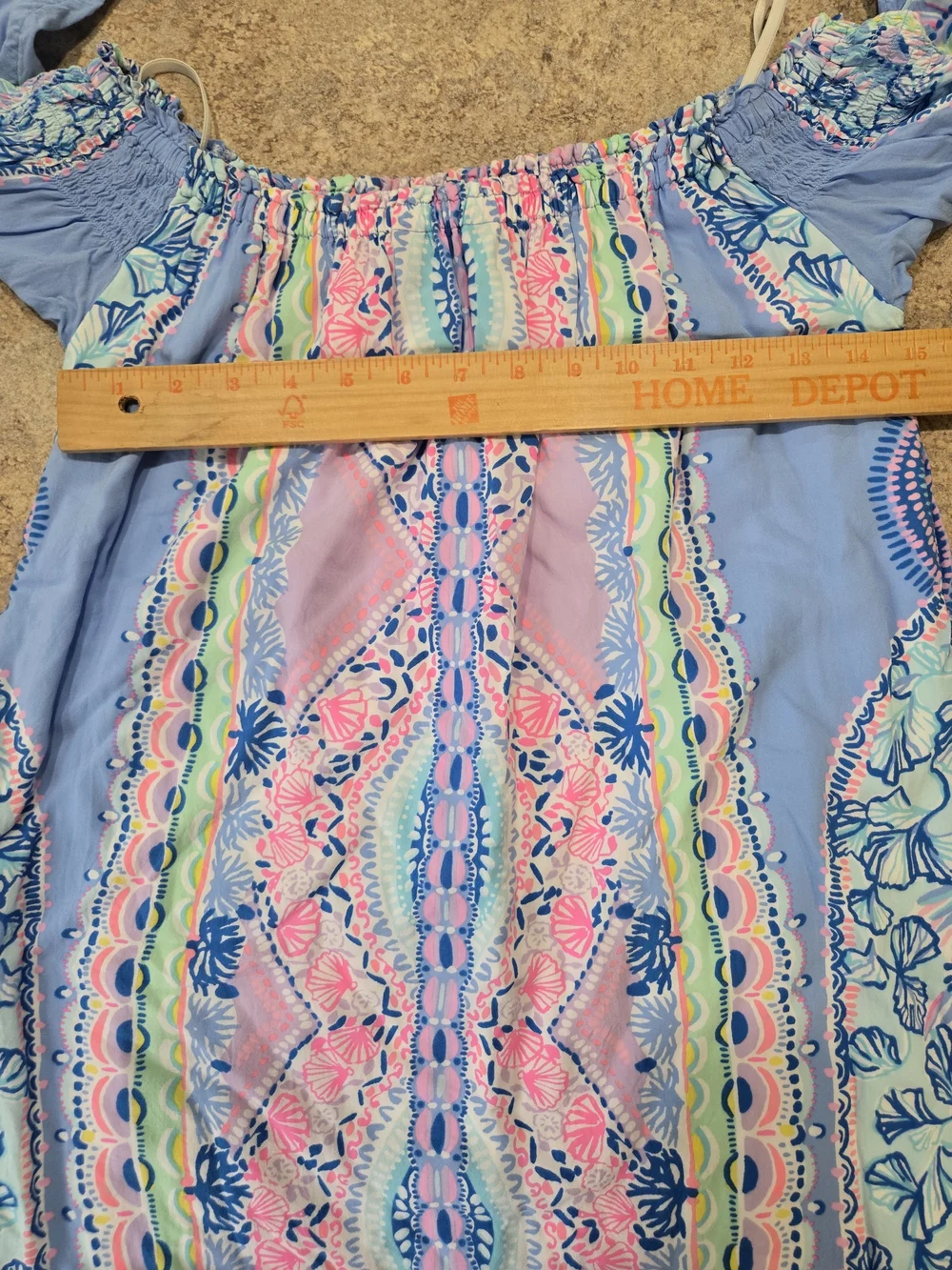 Lilly Pulitzer Fawna Off Shoulder Dress Women’s Small NWOT Floral Resort Shift
